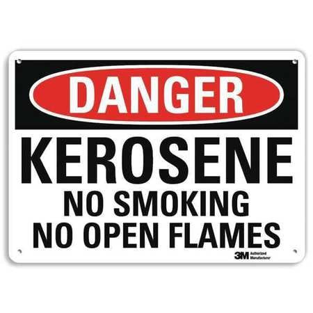 LYLE U3-1732-NP_14X10 DANGER SIGN 14 W X 10 H 0.055 THICK