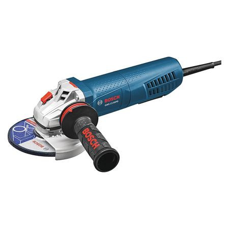 BOSCH POWER TOOLS GWS13-50PD 5" ANGLE GRINDER 13 AMPW/ NO LOCK-ON PAD