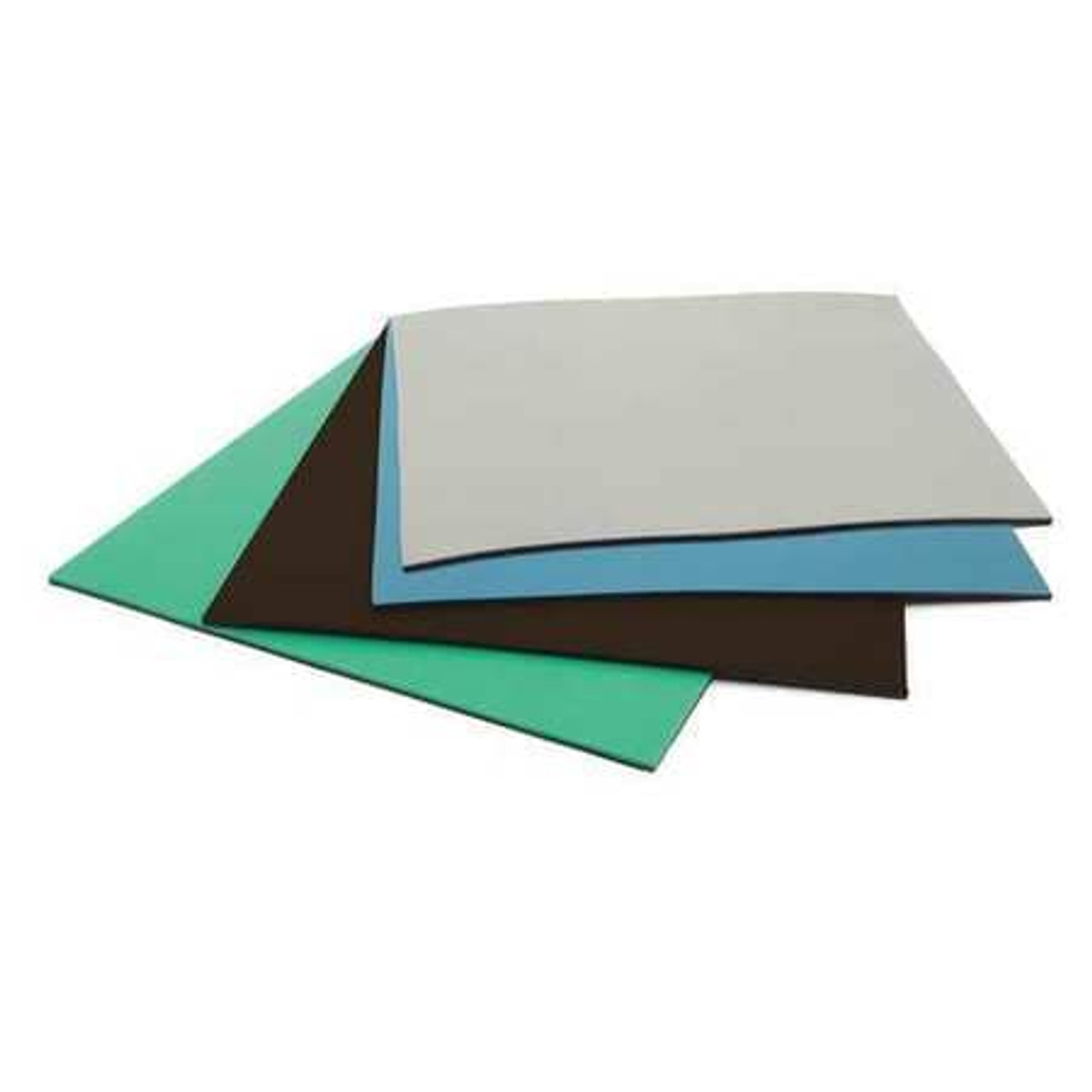 BOTRON COMPANY INC. B3424 ESD 3 LAYER RUBBER MAT 4FTX2FTX0.12IN