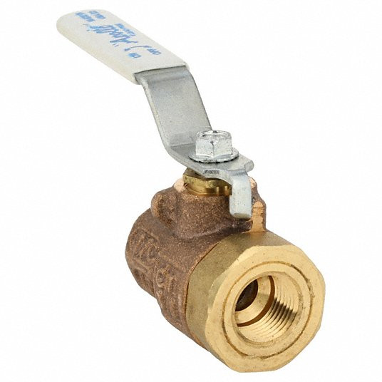 APOLLO 77CLF14201A BALL VALVE 2-WAY LEAD-FREE BRONZE 3/8IN.