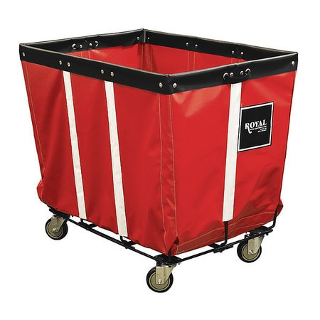 ROYAL BASKET TRUCK R20-RRW-PWA-3UNT PERM LINER TRUCK, 20 BU, RED VINYL, WIRE