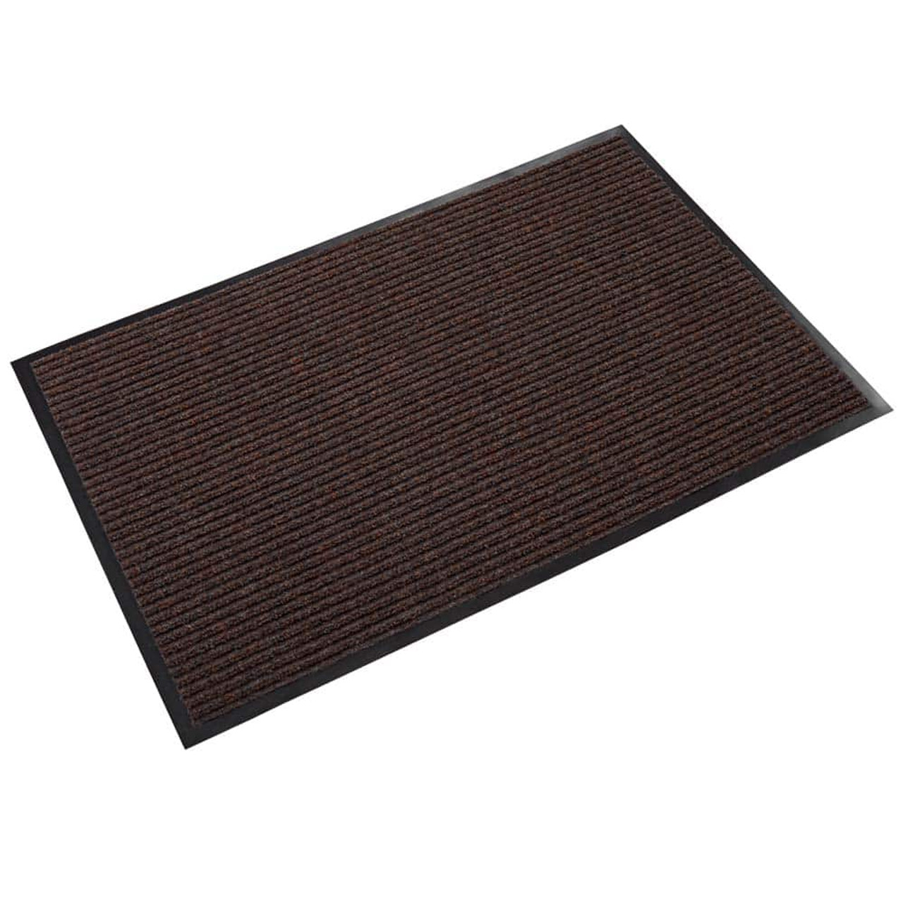 CROWN MATS NRR0072BR RIBBED CARPET MAT,6FT.X60FT.,BROWN