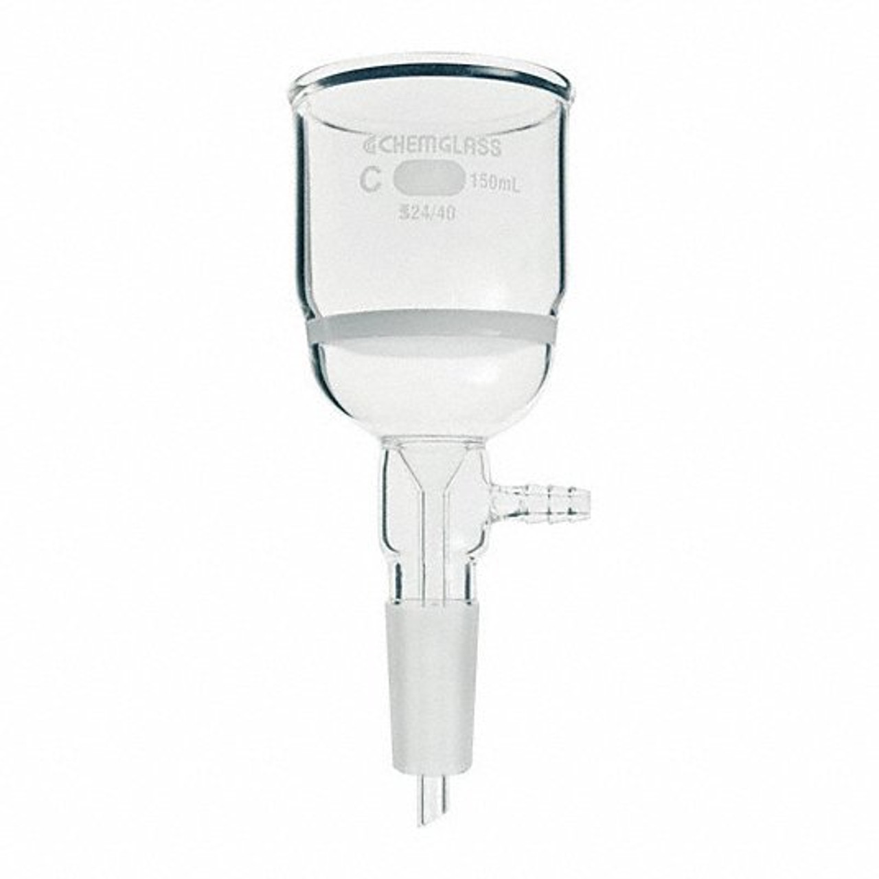 CHEMGLASS CG-1406-06 BUCHNER FUNNEL 30ML FINE FRIT