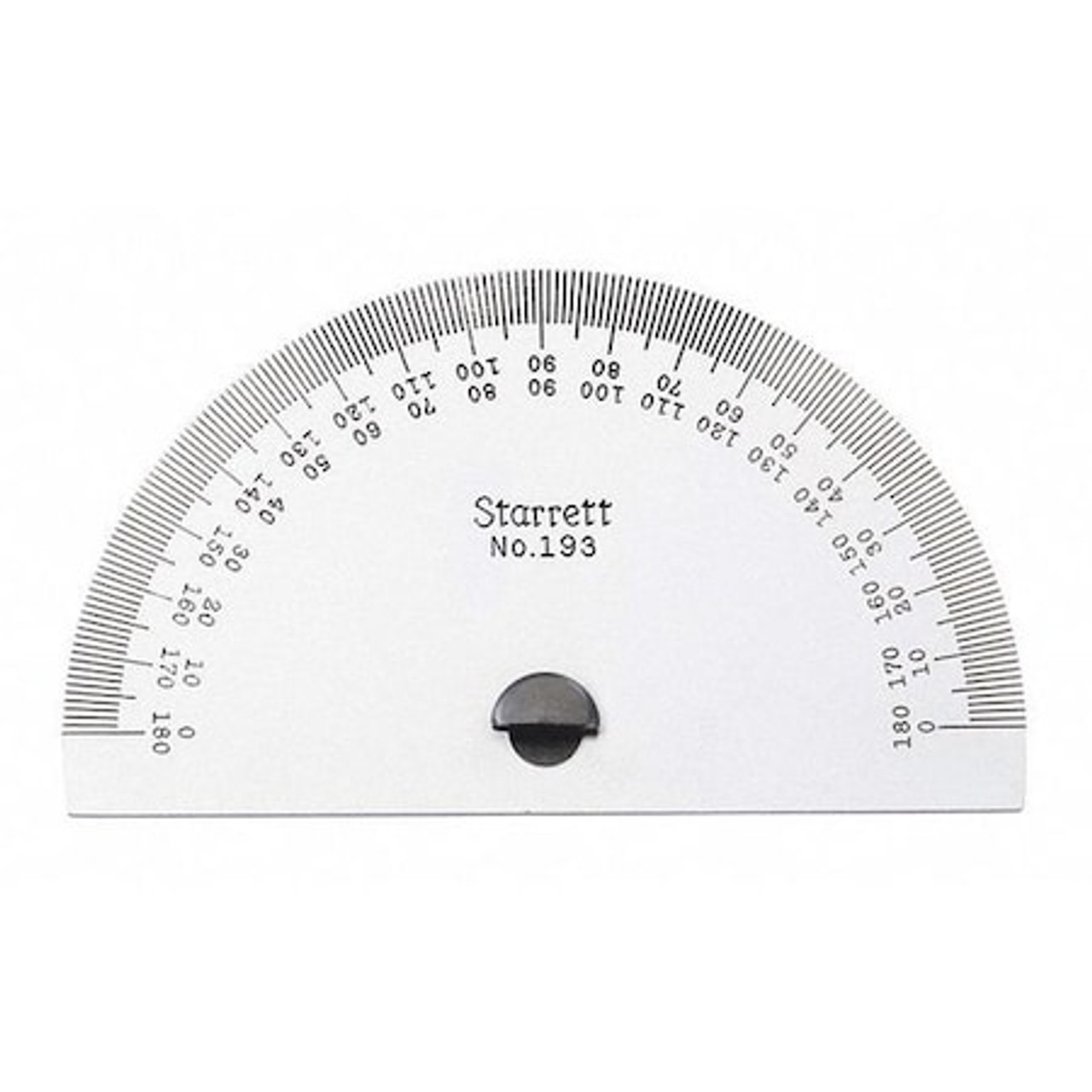 STARRETT 193 STEEL PROTRACTOR- 0-180 DEGREES - ALT NU