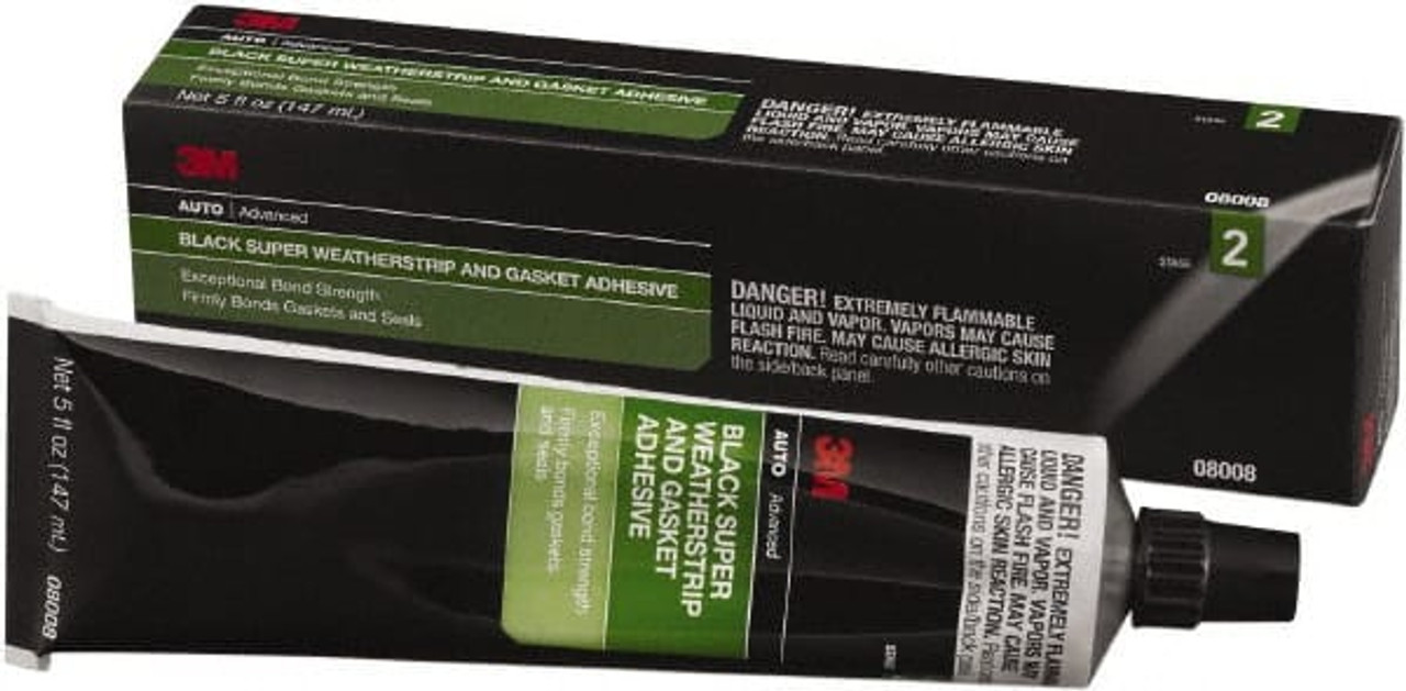 3M 7000045523 3M(TM) BLACK SUPER WEATHERSTRIP AND GASK