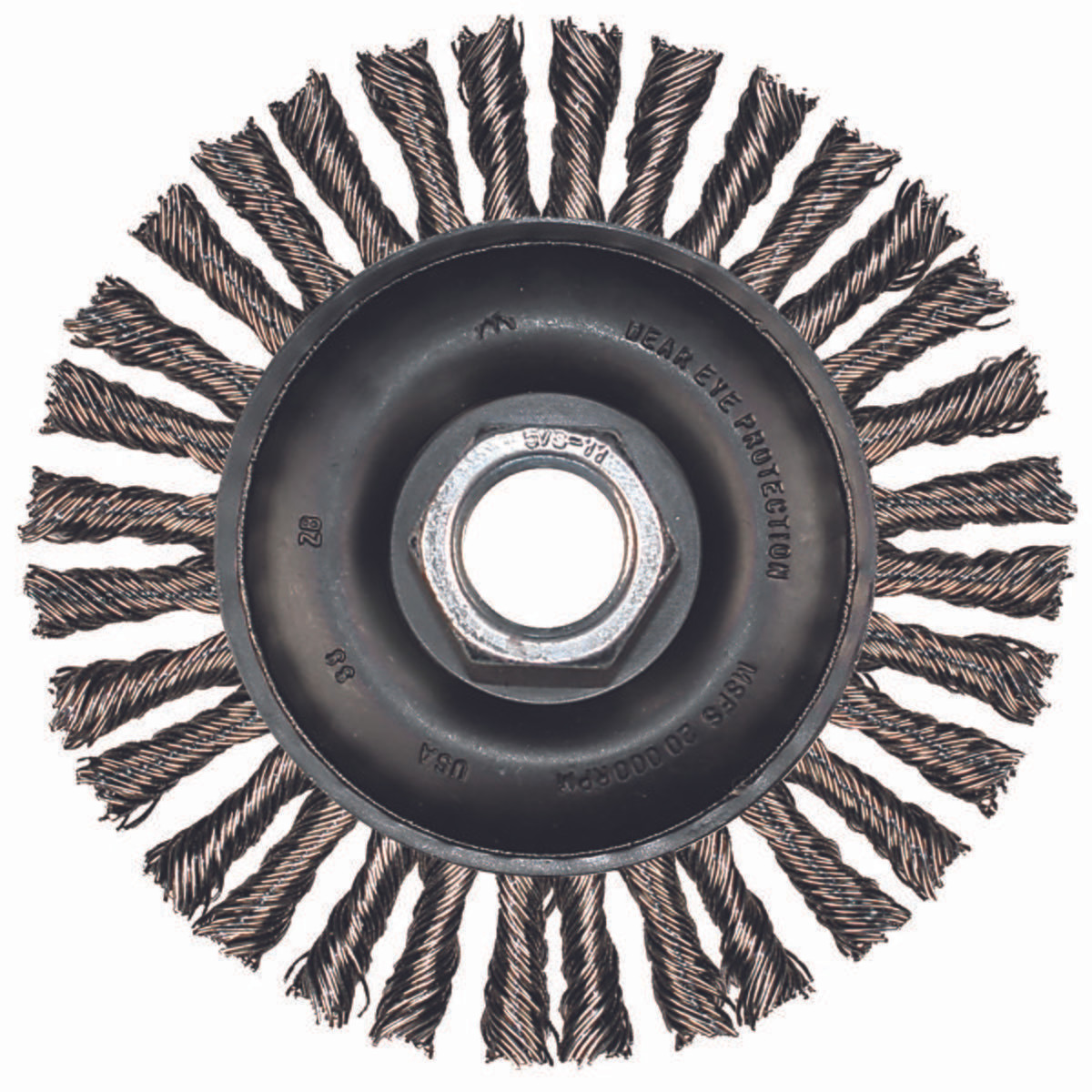 PFERD 82416 4" COMBITWIST FULL CABLEKT WHEEL .014 SS