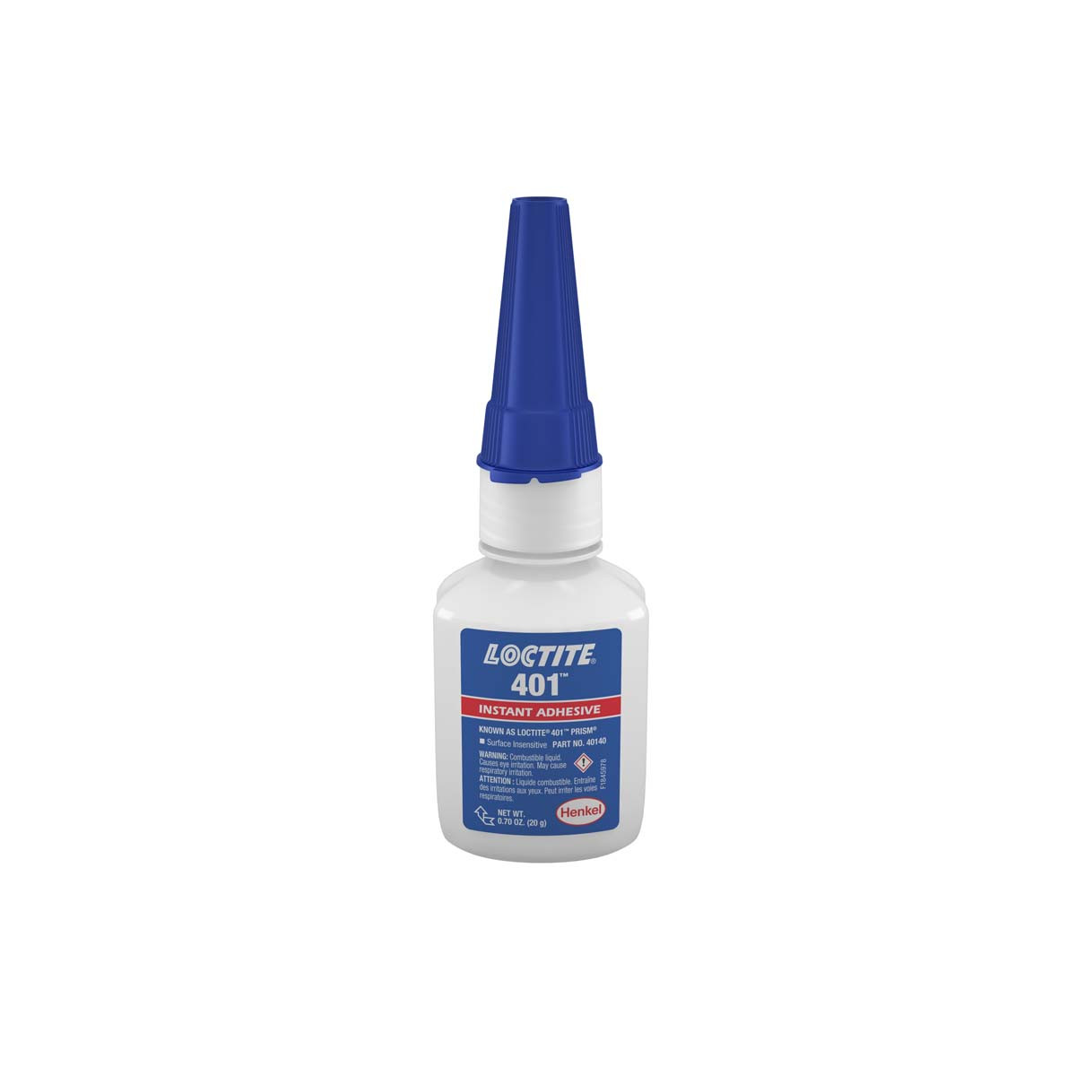 LOCTITE 135429 0.70 OZ BOTTLE CLEAR INSTANT ADHESIVE
