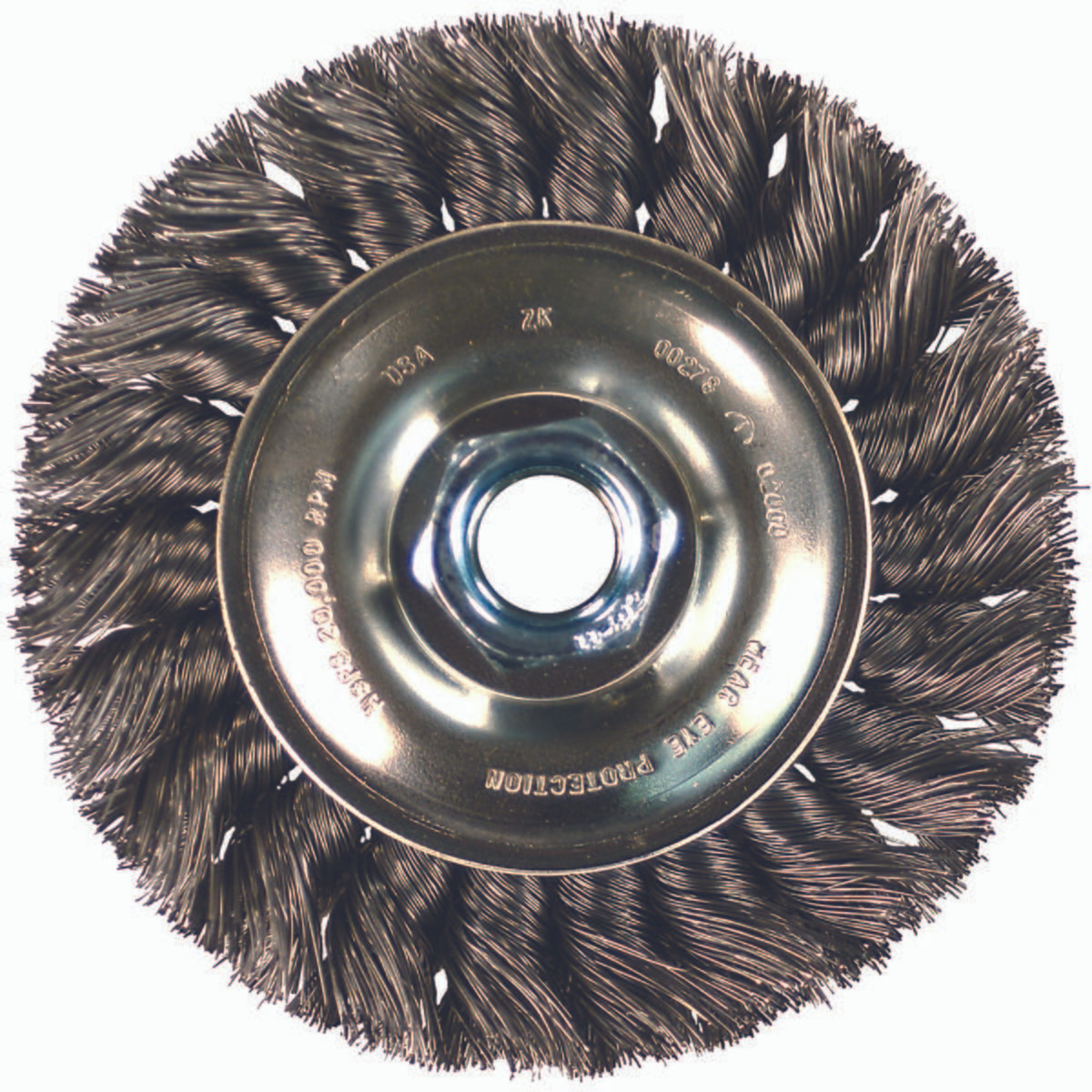 PFERD 82283P P.O.P. 4" STANDARD TWISTKNOT WHEEL .014 