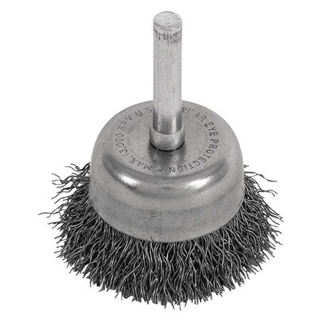 PFERD 82823 MOUNTED CUP BRUSHES,.012CS WIRE,1-3/4"