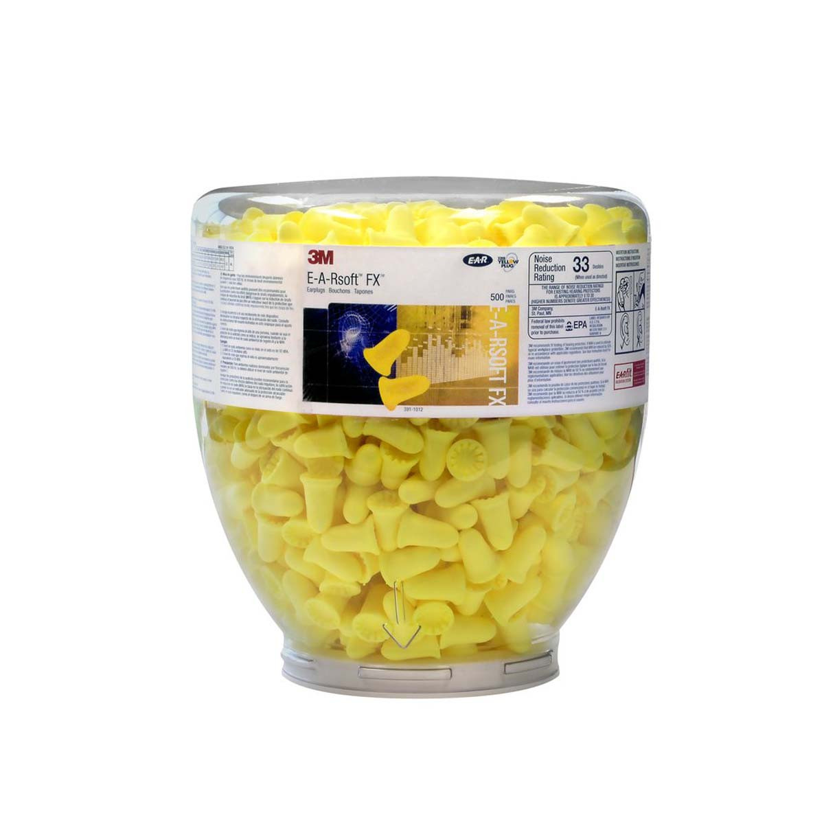 3M 391-1012 EAR PLUG DISPENSER REFILL 33DB PK500
