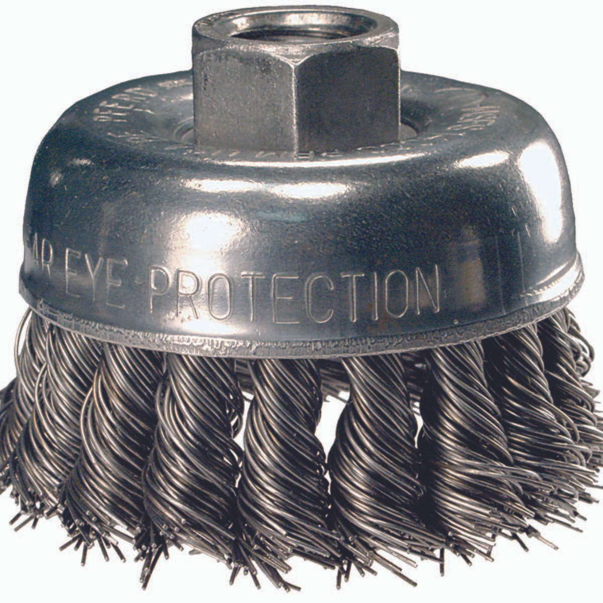 PFERD 82523 4" KNOT CUP BRUSH .023CS WIRE 5/8-11