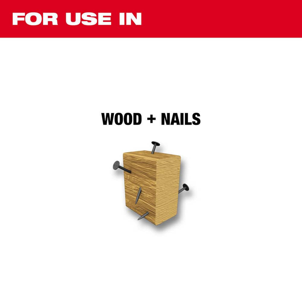 MILWAUKEE ELECTRIC TOOLS 48-01-2017 12" 5 TPI WOOD CUTTING SAWZALL® BLADES B