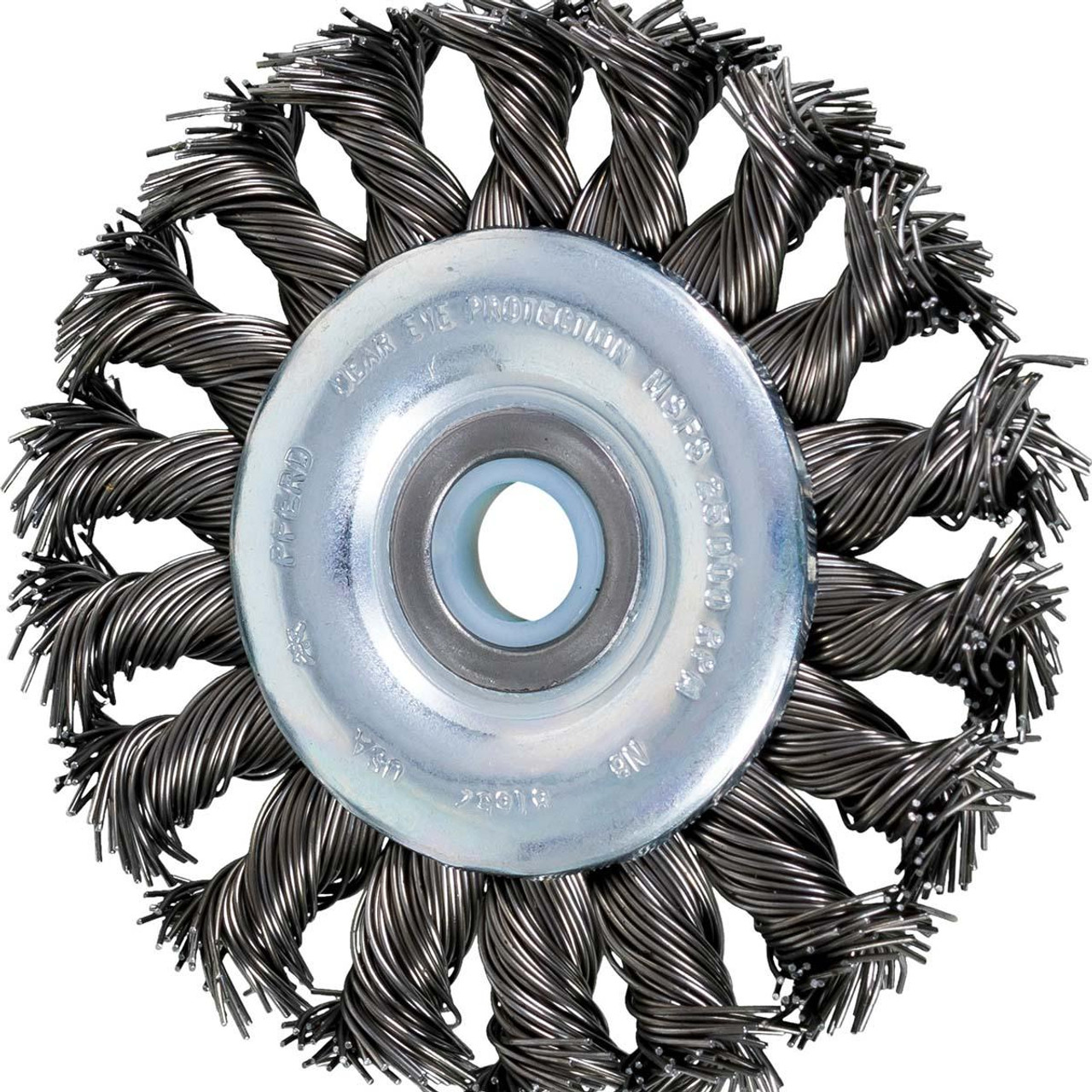 PFERD 81652 3" STANDARD TWIST KNOT WHEEL .020 CS WIR