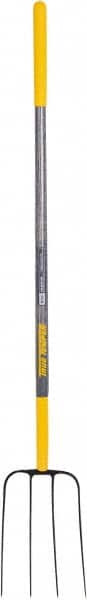 AMES TRUE TEMPER 1838000 MANURE FORK 4-TINE 8.75 W 48 HANDLE
