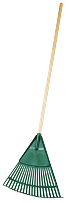 AMES TRUE TEMPER KLRO KID'S FLORAL POLYETHYLENE LEAF RAKE