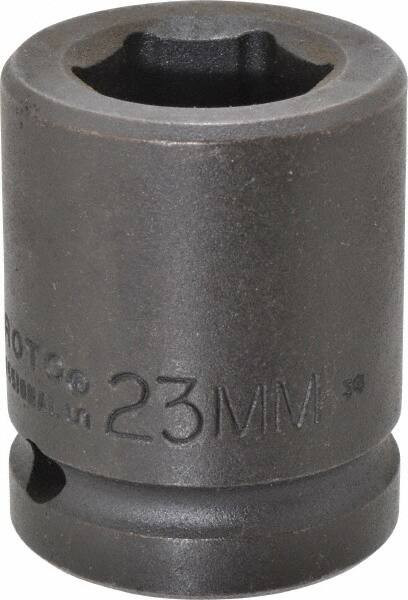 PROTO J07523M PROTO® 3/4" DRIVE IMPACT SOCKET 23 MM - 