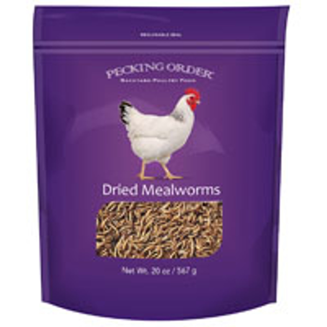 RED RIVER COMMODITIES 009331 MEALWORMS F/CHICKENS 20OZ