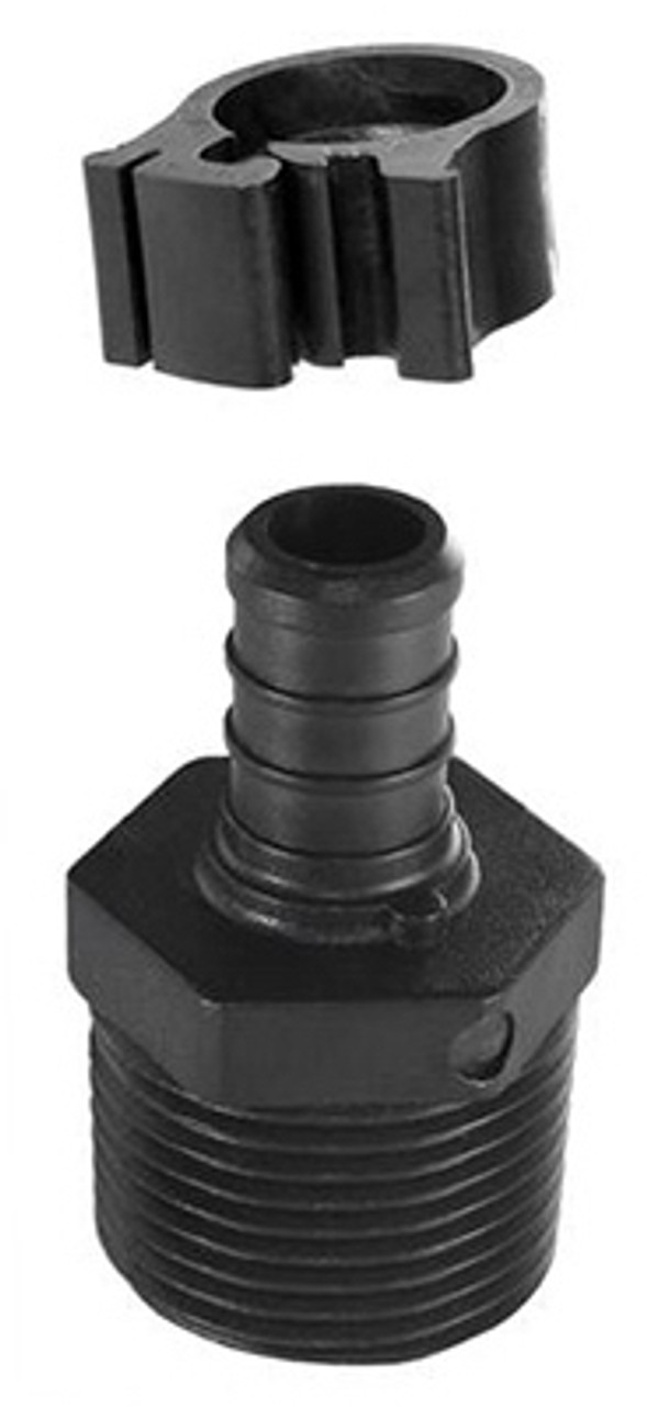 FLAIR-IT 30868 PEXLOCK MALE ADAPTER, 1/2 X 3/4-IN. MPT FLAIR-IT 30868 PEXLOCK MALE ADAPTER, 1/2 X 3/4-IN. MPT