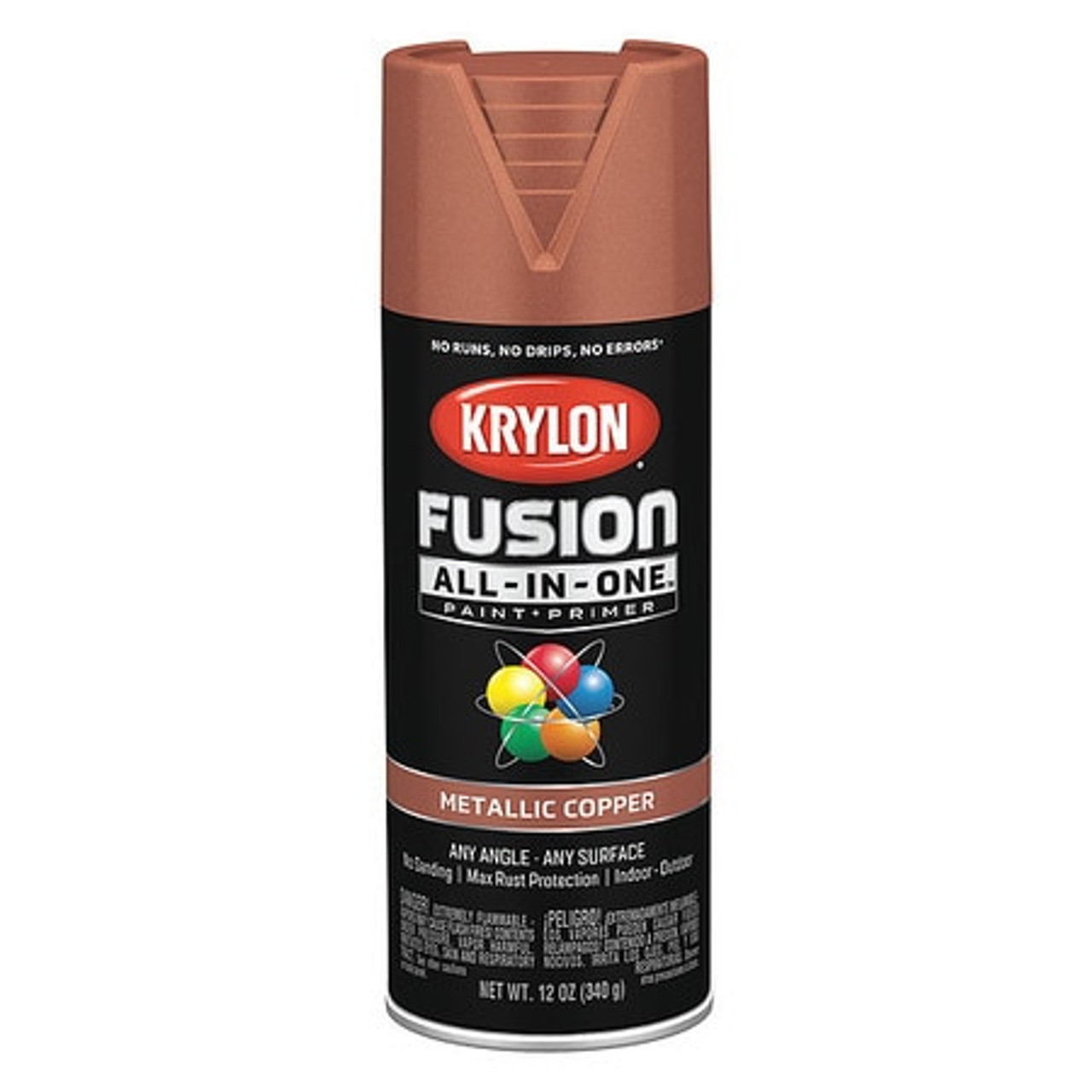 KRYLON PRODUCTS K02768007 PAINT SPRY METALLC COPPER 12OZ