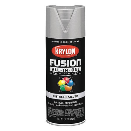 KRYLON PRODUCTS K02773007 PAINT SPRY METLLIC SILVER 12OZ