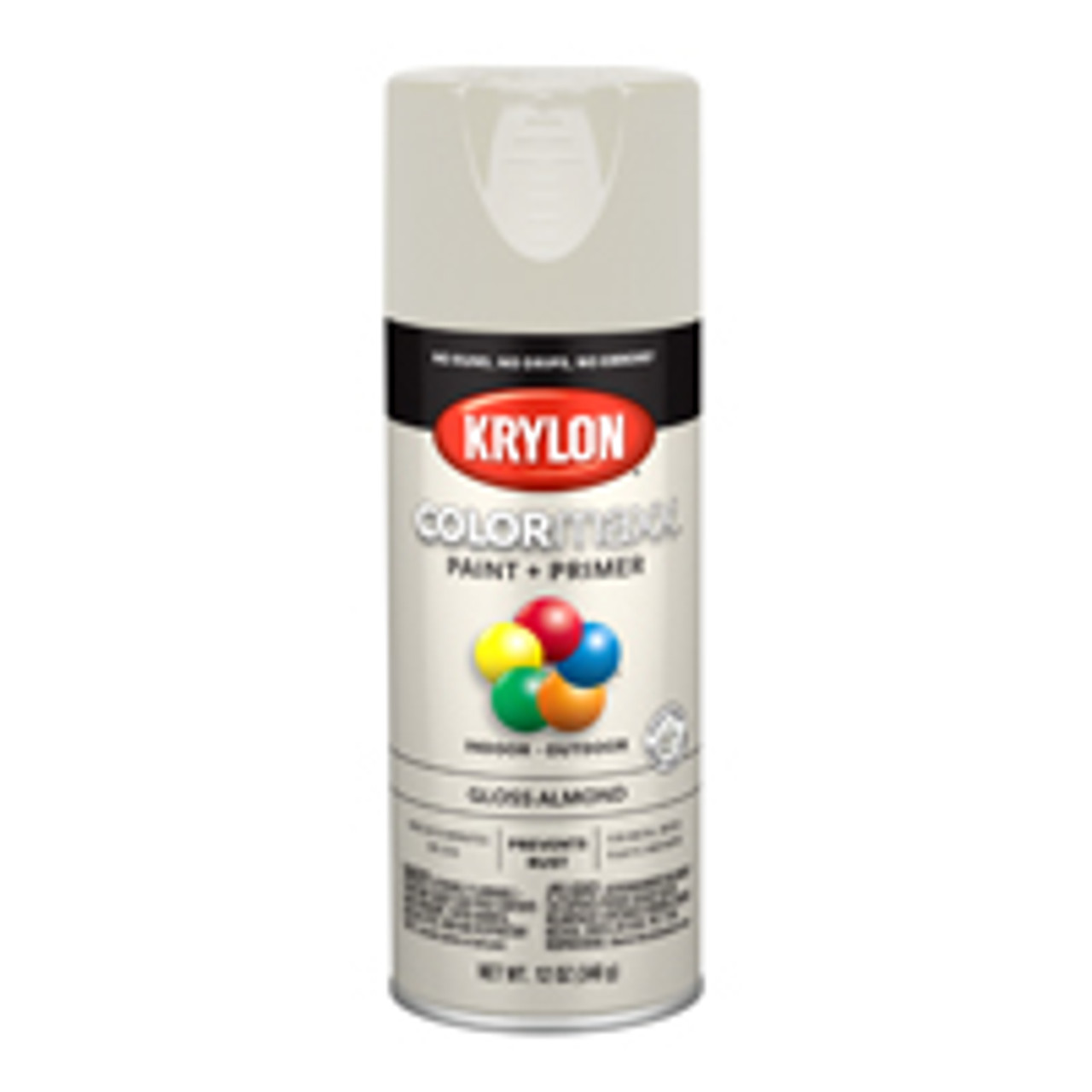 KRYLON PRODUCTS K05500007 PAINT SPRY GLOSS ALMOND 12OZ