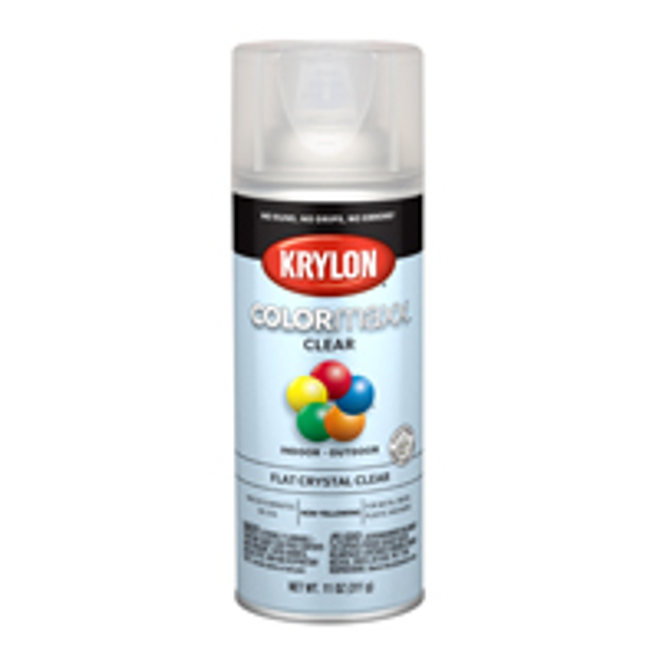 KRYLON PRODUCTS K05547007 PAINT SPRY FLT CRYSTL CLR 12OZ