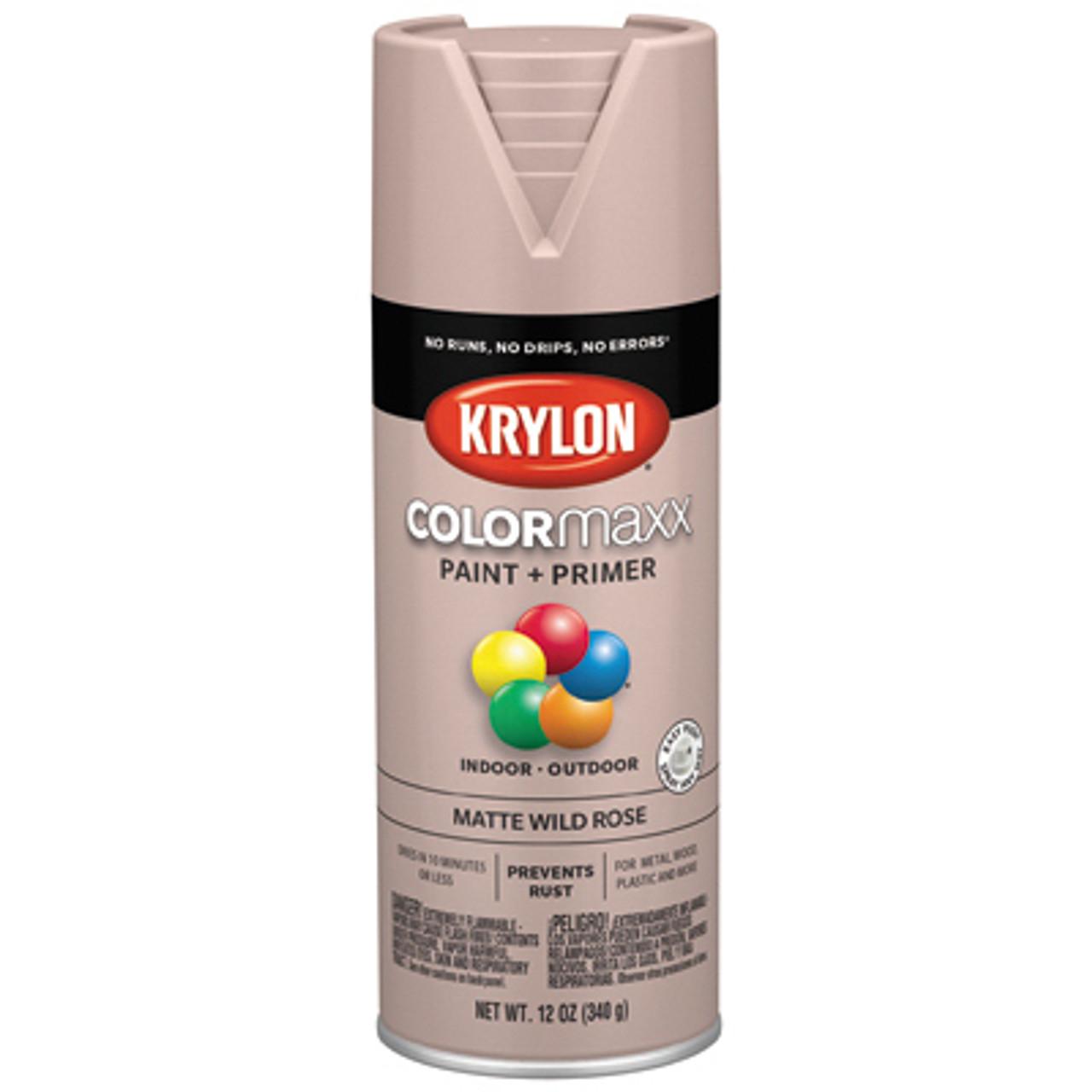 KRYLON PRODUCTS K05601007 COLORMAXX PAINT + PRIMER  MATTE  WILD RO
