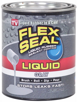 SWIFT RESPONSE LLC LFSGRYR16 SEALANT LIQUID FLEX GRAY 16OZ