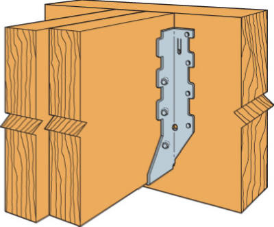 SIMPSON STRONG-TIE LUS210-2 HNGR JOIST 18GA 2X10IN GALV