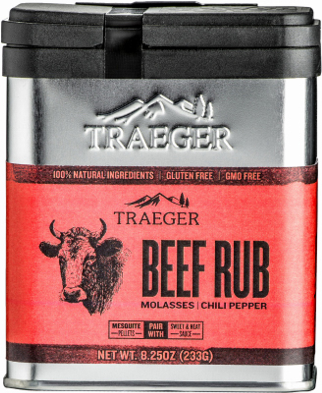 TRAEGER PELLET GRILLS, SPC169 BEEF RUB, 8.25-OZ.