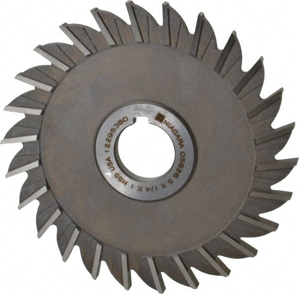 KEO 05626 5" DIAM X 1/4" FACE WIDTH STRAIGHT TOOTH