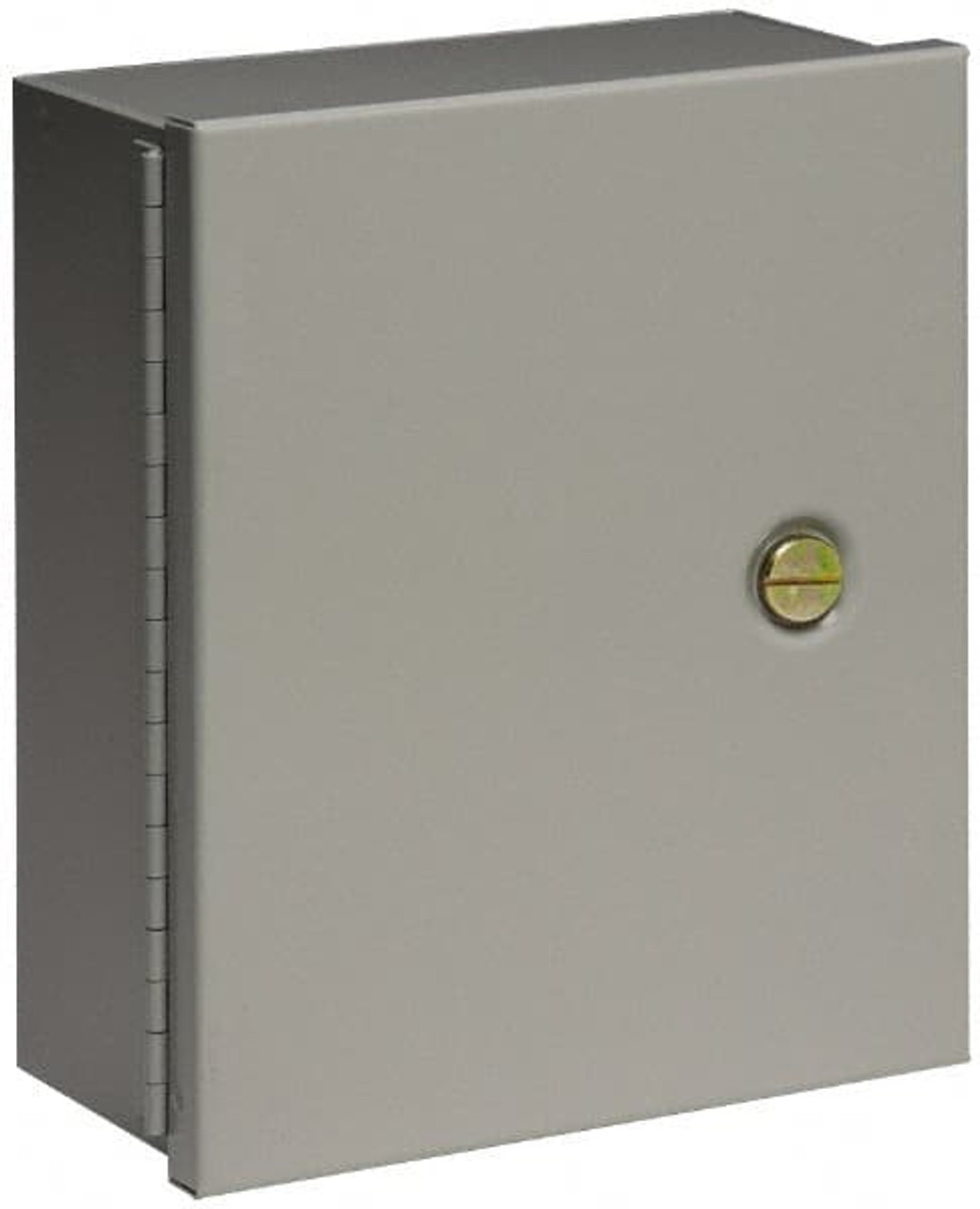 COOPER B-LINE 1084-1 NEMA 1 STEEL STANDARD ENCLOSURE WITH HIN COOPER B-LINE 1084-1 NEMA 1 STEEL STANDARD ENCLOSURE WITH HIN