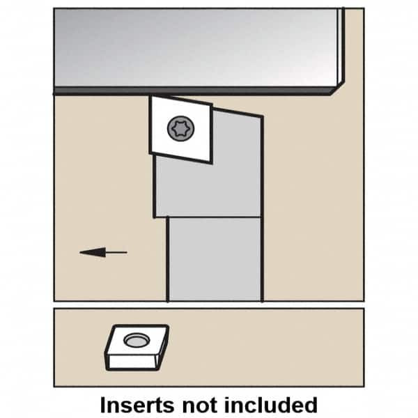 KENNAMETAL 1095597 RIGHT HAND 3.5° POSITIVE RAKE INDEXABLE 