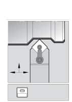 KENNAMETAL 1096182 NEUTRAL -7° NEGATIVE RAKE INDEXABLE TURN