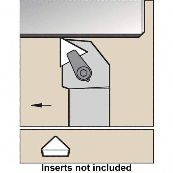 KENNAMETAL 1097762 RIGHT HAND 0° NEUTRAL RAKE INDEXABLE TUR