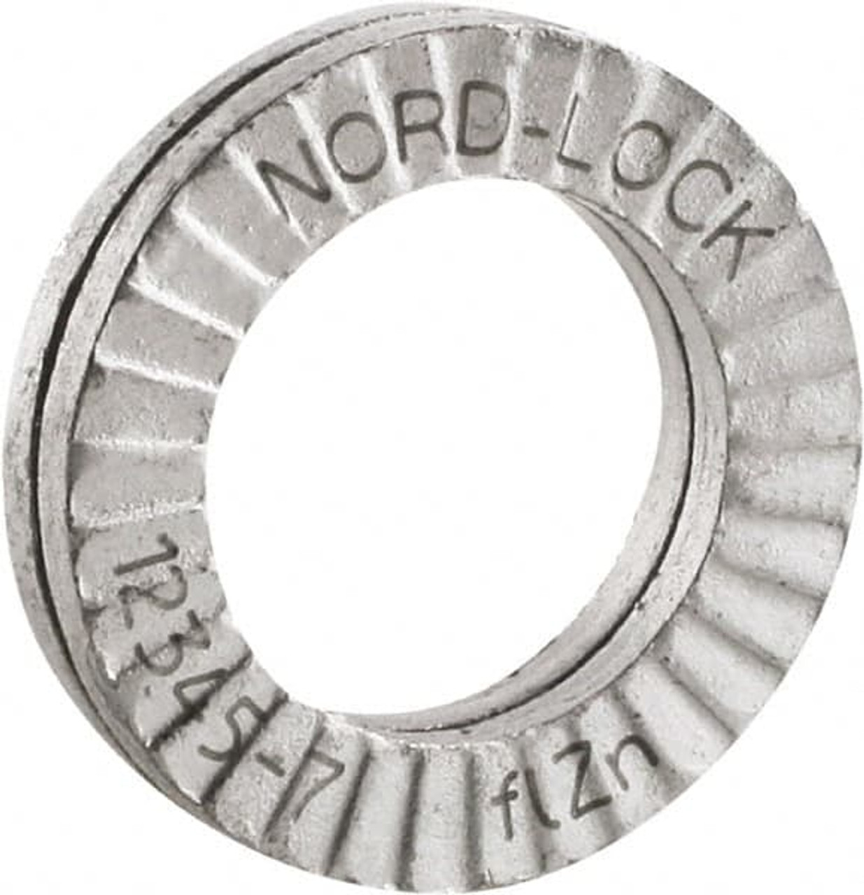 NORD-LOCK 1213 LOCK WASHER,BOLT #10,STEEL,PK200