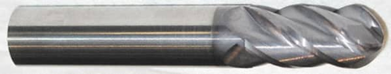 ACCUPRO 12184582 9/64" DIAM, 1/2" LOC, 4 FLUTE SOLID CARB