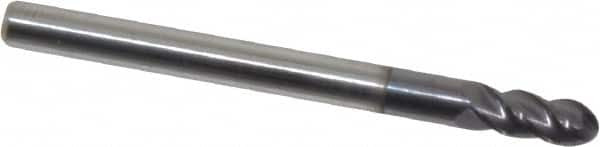 ACCUPRO 12184738 1/8" DIAM, 1/4" LOC, 4 FLUTE SOLID CARBI
