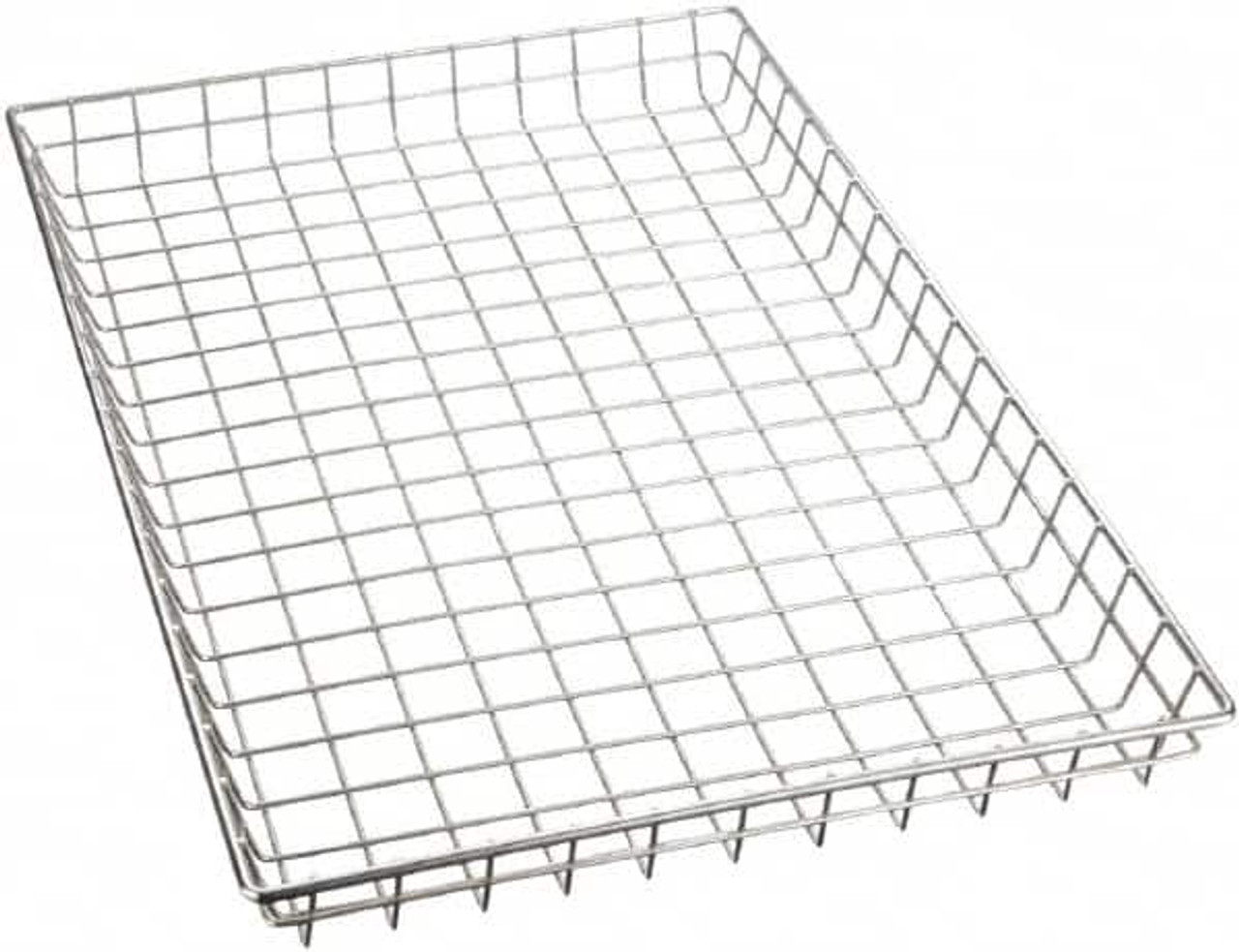 MARLIN STEEL WIRE PRODUCTS 129-12 STORAGE BASKET,RECTANGULAR,STEEL