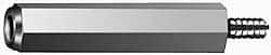 ELECTRO HARDWARE 1393M12F21256 STAND-OFF HEX DR PLAIN STEEL