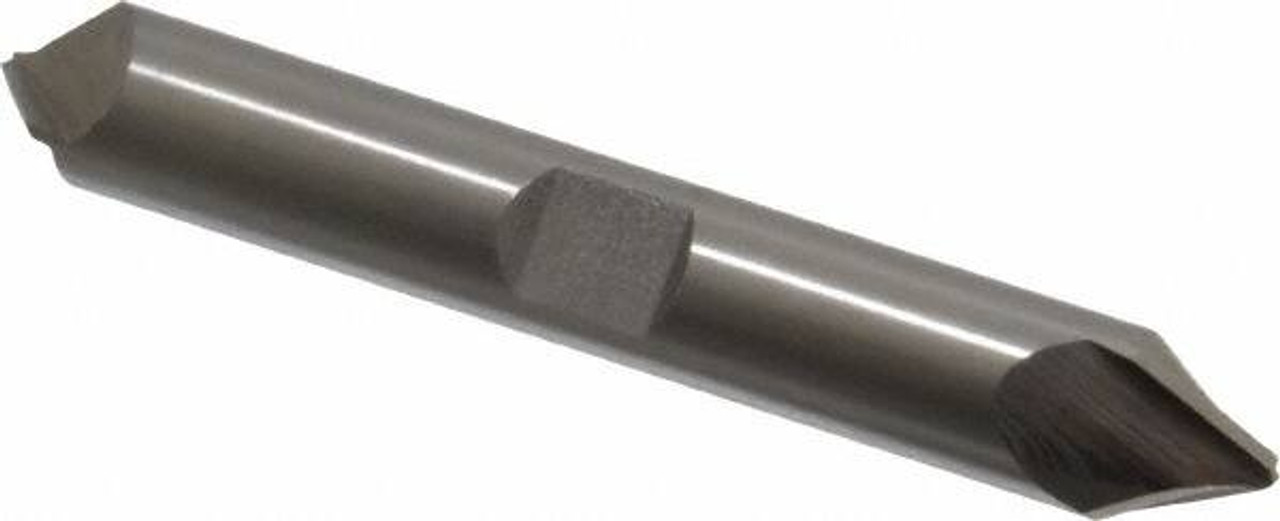 HERTEL 19242 3/8" DIAM DOUBLE END COBALT CHAMFER MILL