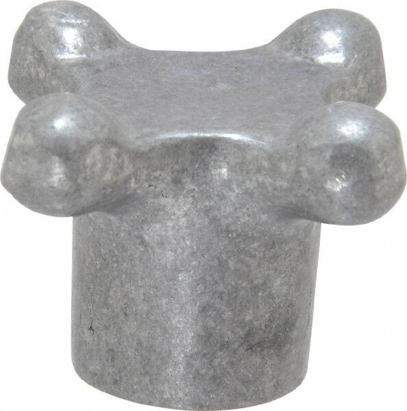 JERGENS 21110 1-1/2" HEAD DIAM, 4 POINT LOBED KNOB
