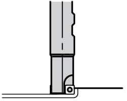 KENNAMETAL 2453686 OFPT53 HB GRADE KC725M CARBIDE MILLING I