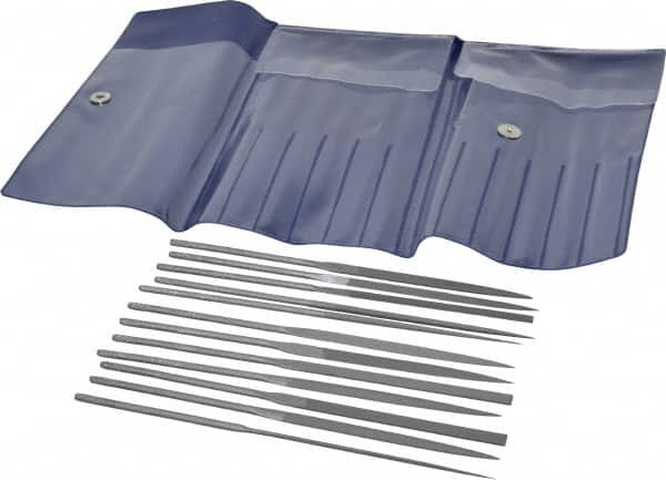 GROBET 31.676 12 PIECE SWISS PATTERN FILE SET