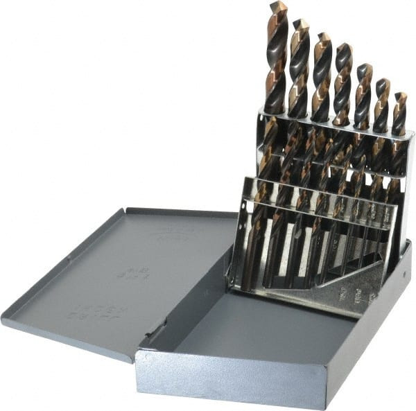 MICHIGAN DRILL 314S15 HSS JOBBER DRILLS-BLK 118 DEG