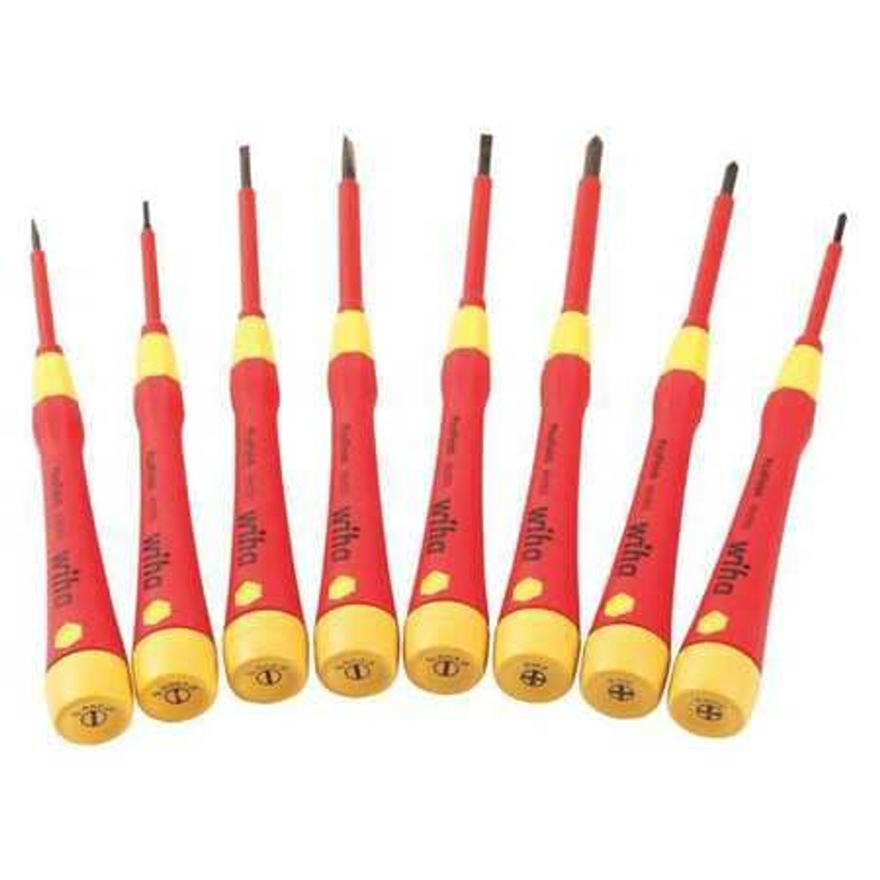 WIHA TOOLS 32088 INSULATED SCREWDRIVER SET 8 PCS.