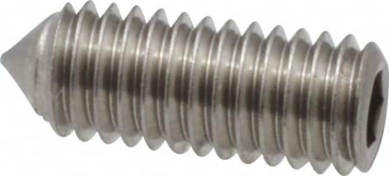 VALUE COLLECTION 3SSSC10F008 #10-32 UNF, 1/2" OAL, CONE POINT SET SCR