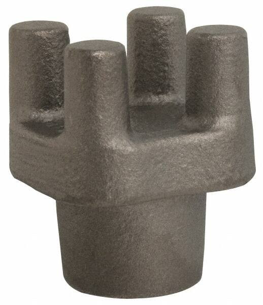 JERGENS 40707 3-1/2" DIAM, 2-3/8" HIGH, 1/2" THREAD, T