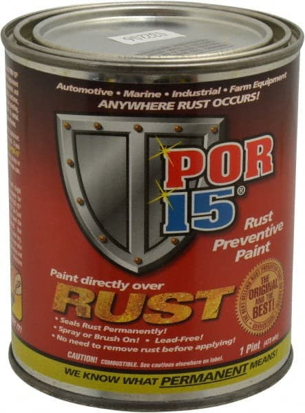 POR-15 45208 1 PINT, GRAY, RUST PREVENTATIVE PAINT