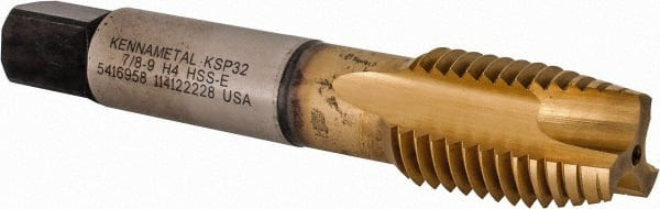 KENNAMETAL 5416958 7/8-9 3B 3 FLUTE TICN/TIN FINISH VANADIU